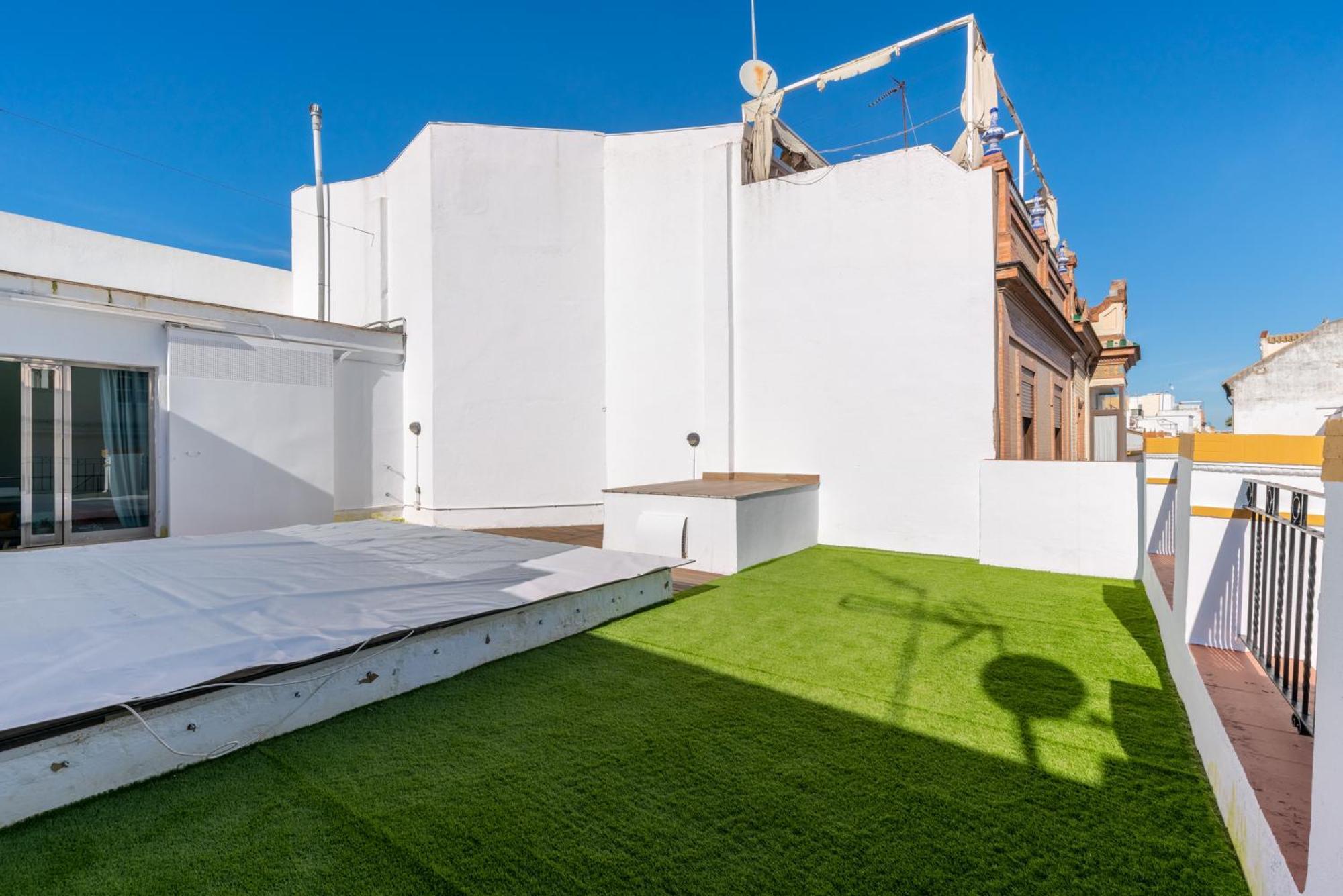 Santa Barbara Central Suites, Sevilla エクステリア 写真
